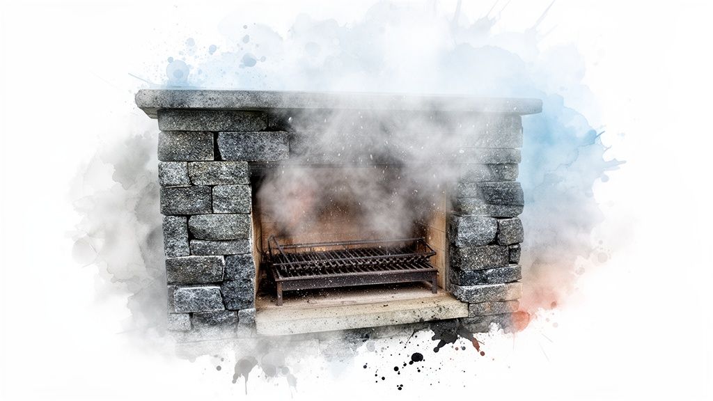 Smoky Fireplace
