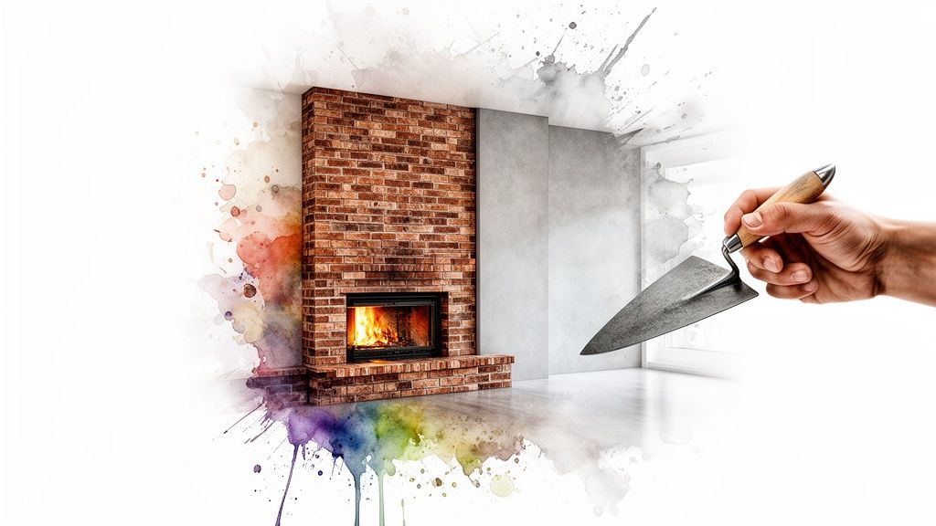 Masonry Fireplace