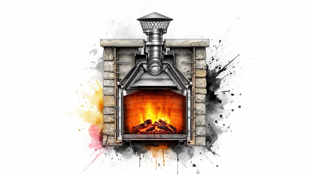 Fireplace Cutaway