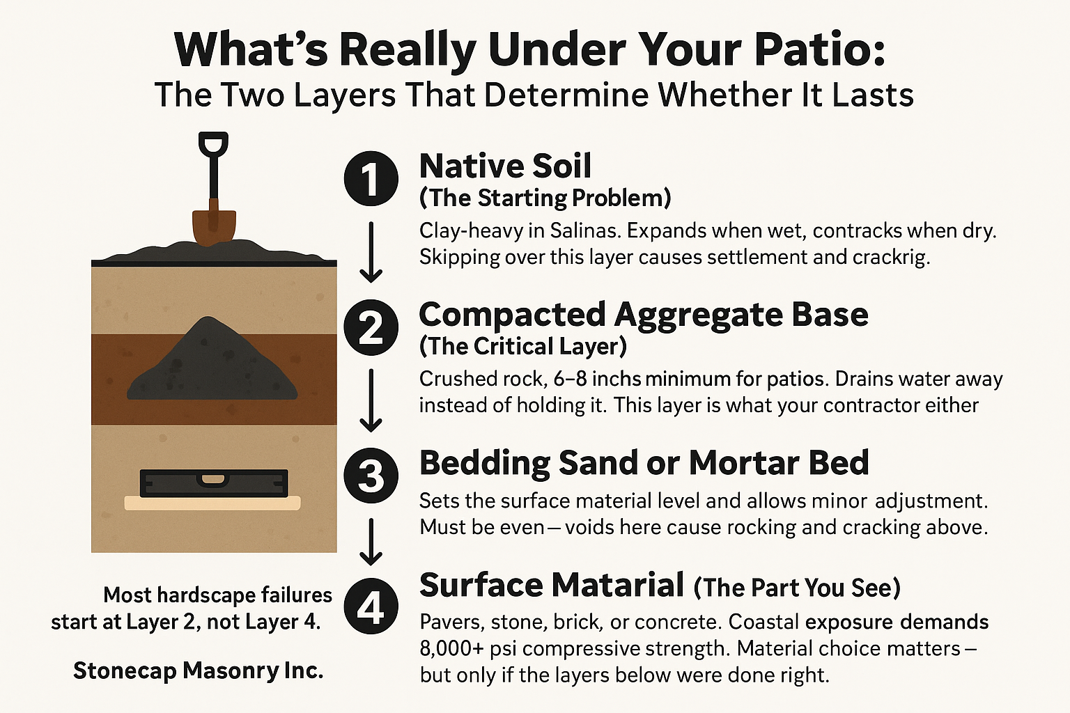 Is Your Hardscape Project Ready for Salinas Soil and Weather?