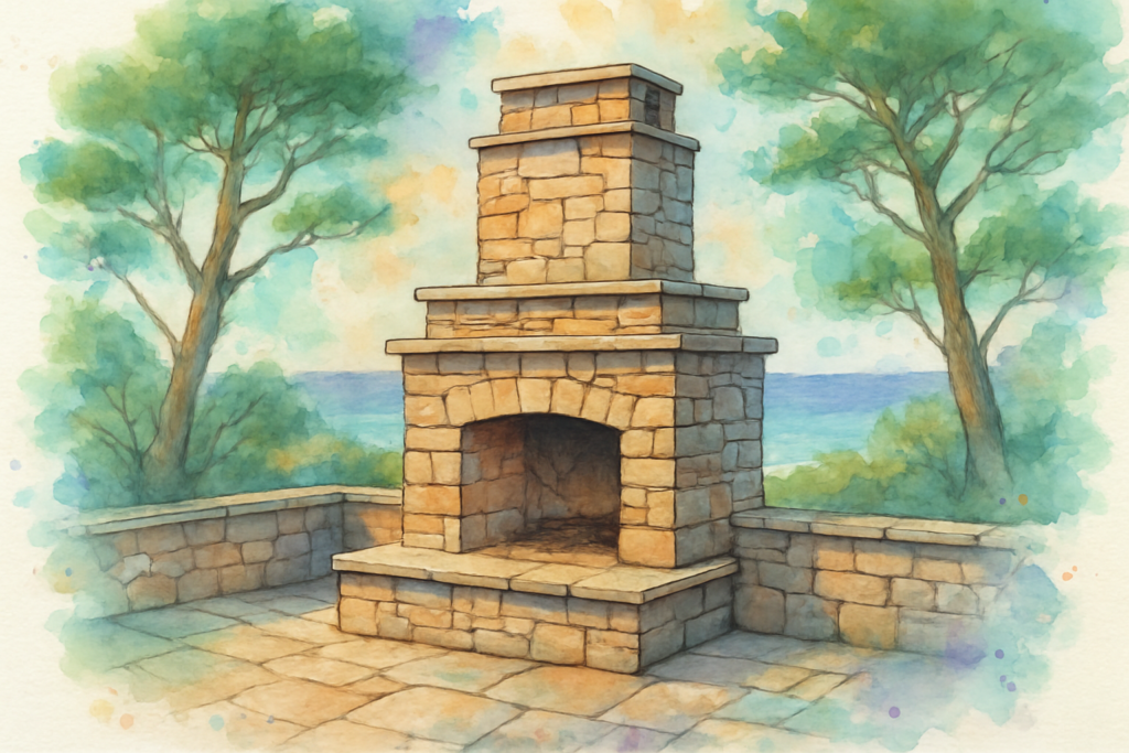 What to Know Before Building an Outdoor Fireplace on the Monterey Peninsula