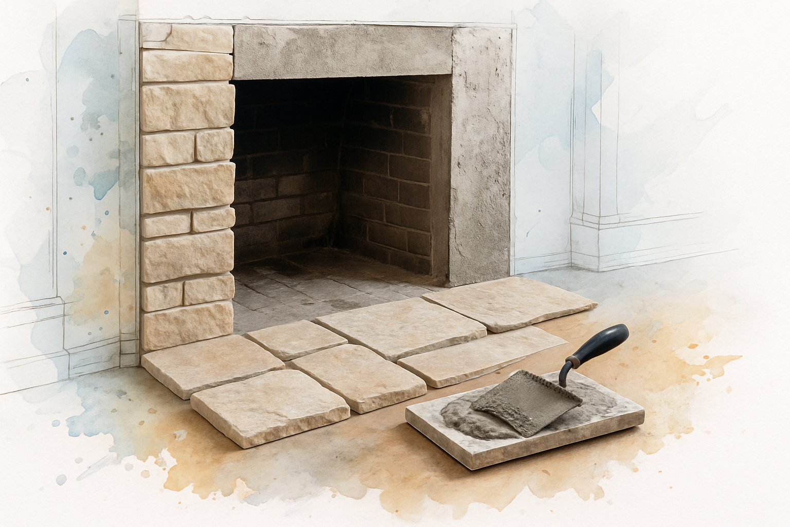 Fireplace Facings: Why the Stone Around the Opening Matters More Than It Looks