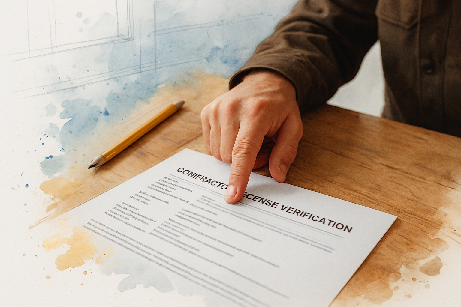 How to Read a California Contractor's License Before You Hire