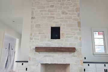 Outdoor fireplace Carmel Valley